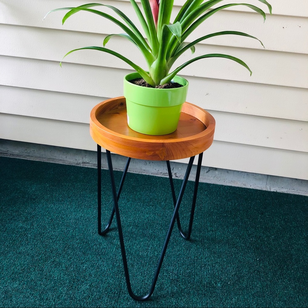 Wood and Metal Table